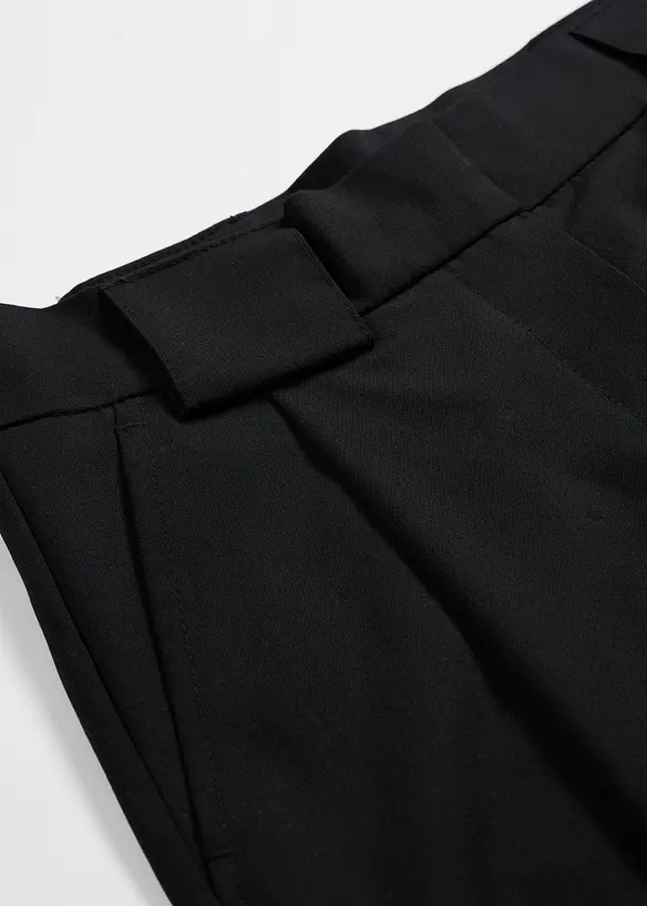 Byxa i barrelmodell med h&ouml;g midja, bonprix