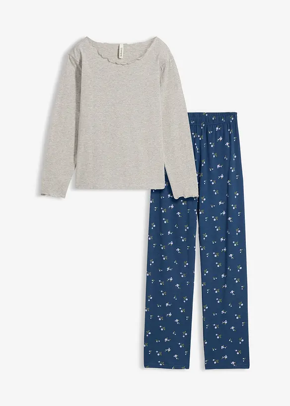 Pyjamas med mjuk bomull, bonprix