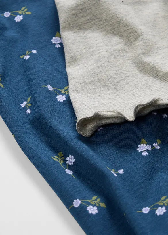 Pyjamas med mjuk bomull, bonprix