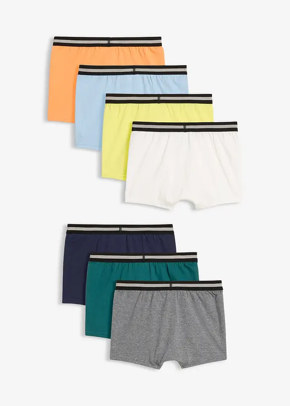 Boxershorts med mjuk bomull (7-pack), bonprix