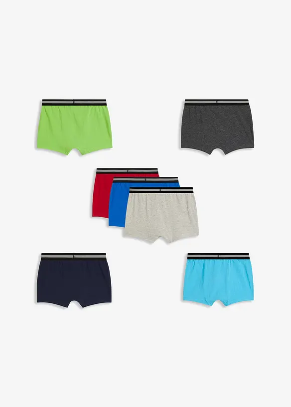Boxershorts med mjuk bomull (7-pack), bonprix