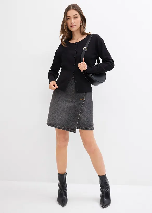 Finstickad cardigan, bonprix