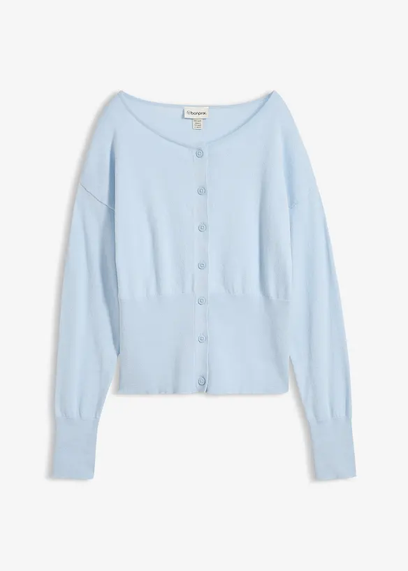 Finstickad cardigan, bonprix