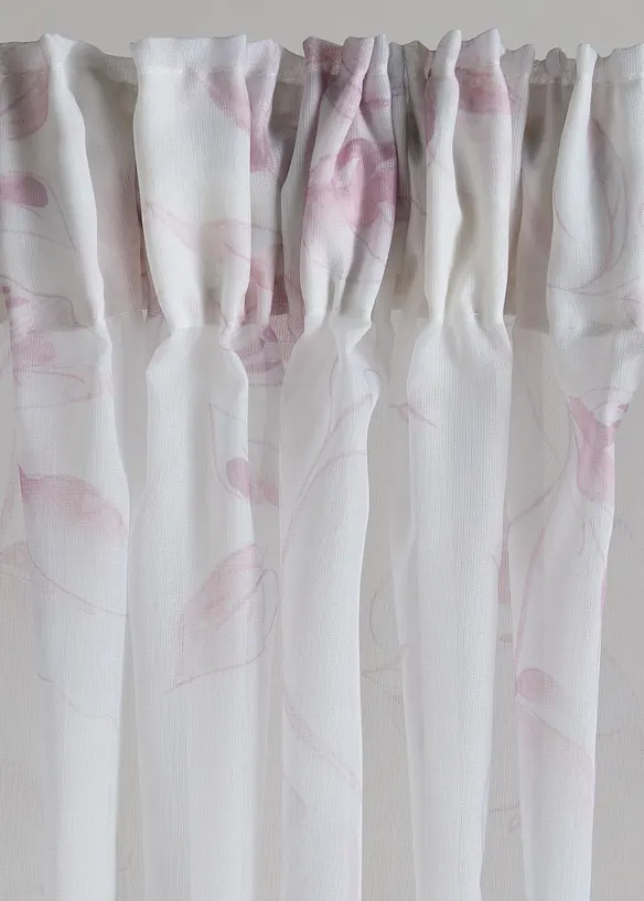Gardin med blomm&ouml;nster (1-pack), bonprix