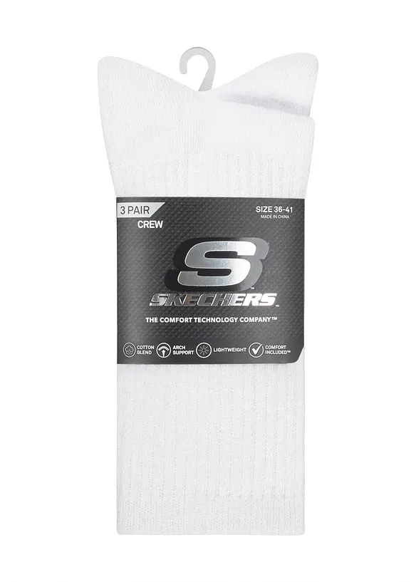 Strumpor fr&aring;n Skechers (3-pack), Skechers