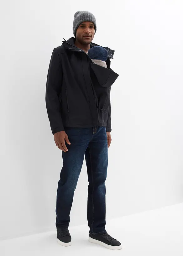 Pappajacka med babyficka fram och bak, bonprix