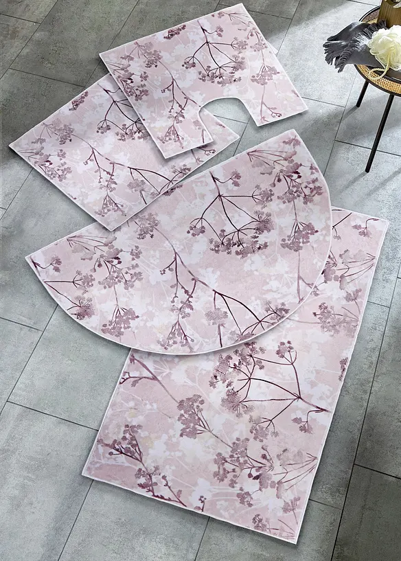 Badrumsmatta med naturligt m&ouml;nster, bonprix