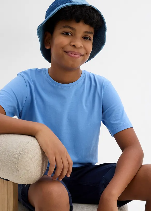 T-shirt i ekologisk bomull (3-pack), bonprix