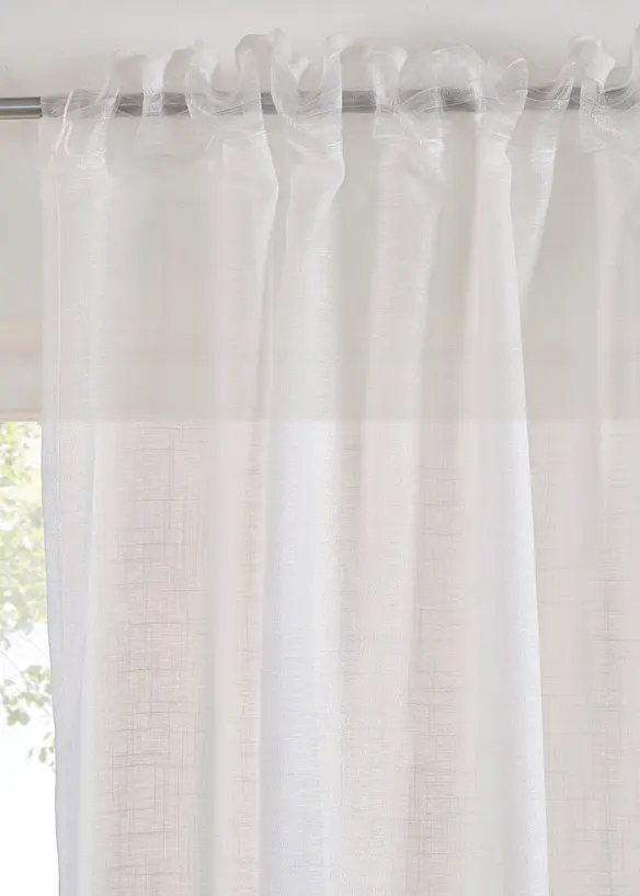 Gardin i material med struktur (1-pack), bonprix