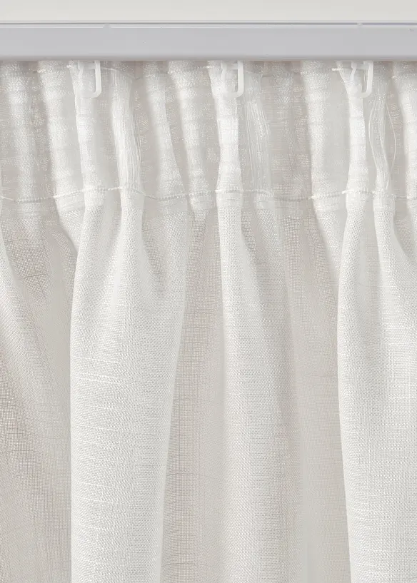 Gardin i material med struktur (1-pack), bonprix