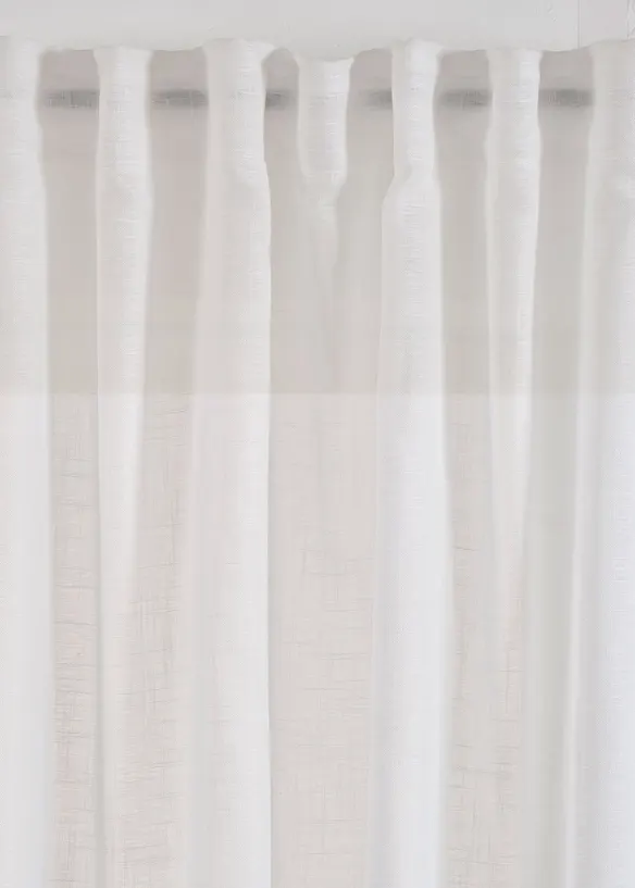 Gardin i material med struktur (1-pack), bonprix