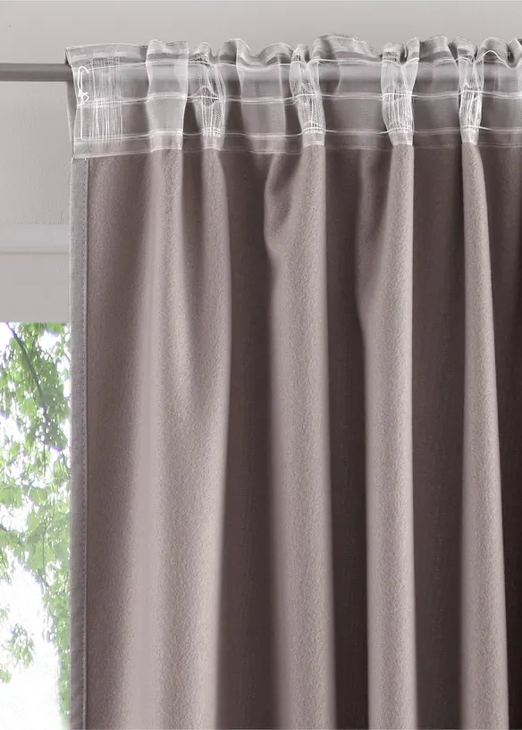 Gardinl&auml;ngd med termofunktion, &auml;ven extra l&aring;ng (1-pack), bonprix