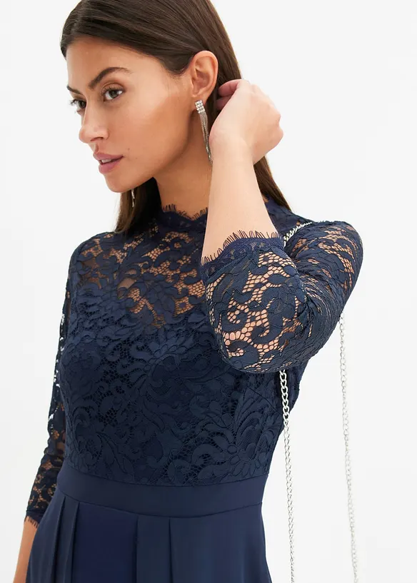 Maxikl&auml;nning med spets, bonprix