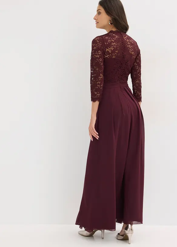 Maxikl&auml;nning med spets, bonprix