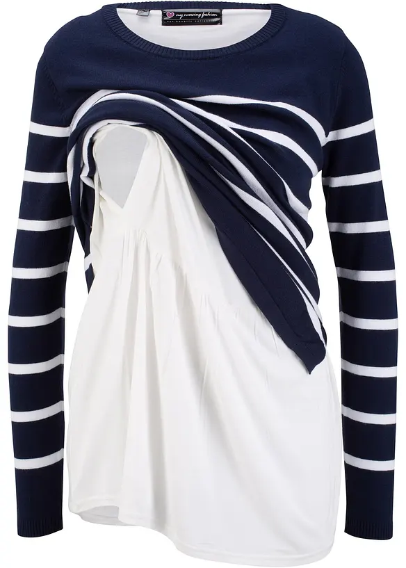 Tunn mamma-/amningstr&ouml;ja, bonprix