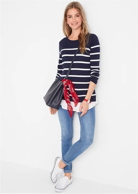 Tunn mamma-/amningstr&ouml;ja, bonprix