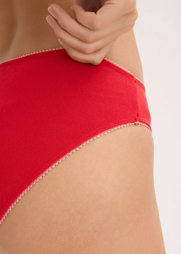 Trosa med h&aring;lm&ouml;nster (5-pack), bonprix