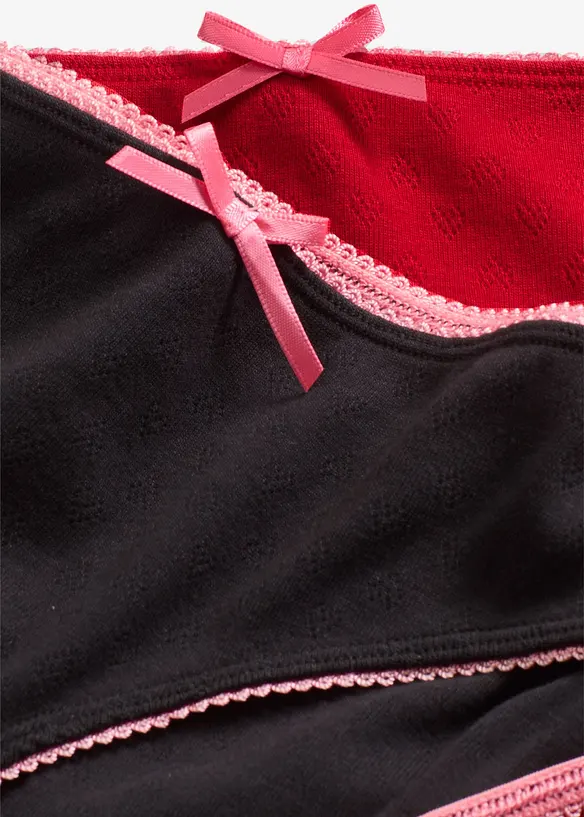 Trosa med h&aring;lm&ouml;nster (5-pack), bonprix