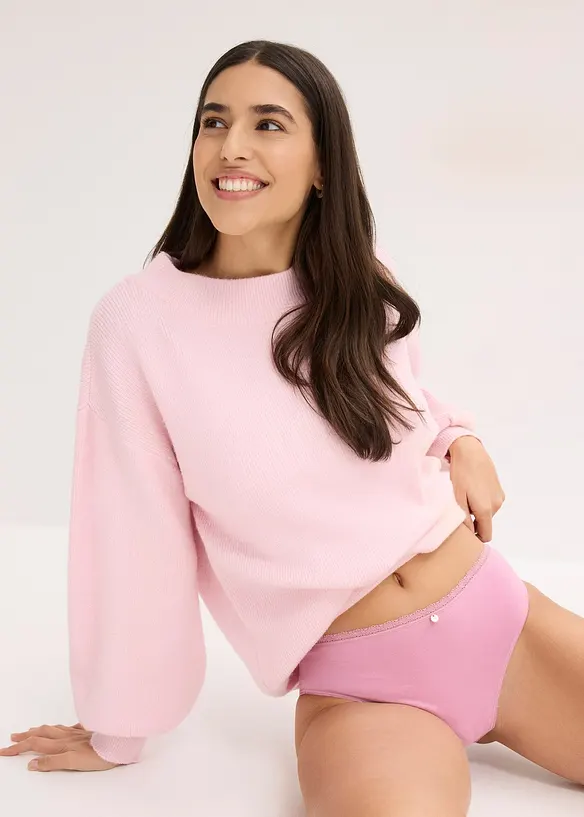 Maxitrosa med spets (4-pack), bonprix