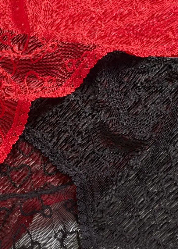 Maxitrosa av spets (4-pack), bonprix