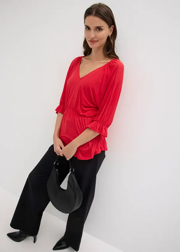 Tunika av viskosmix, bonprix