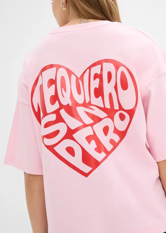 Topp i fyrkantig modell av tjockt bomullsmaterial, bonprix