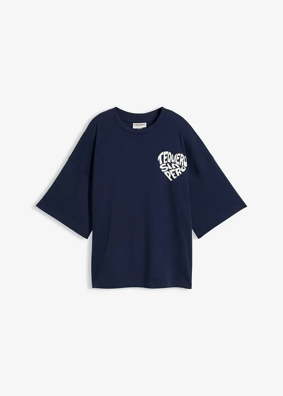 Topp i fyrkantig modell av tjockt bomullsmaterial, bonprix