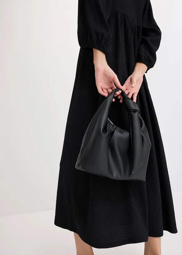 Midikl&auml;nning av jersey med struktur, bonprix