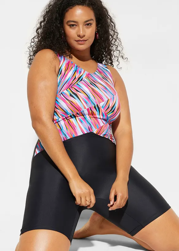 Baddr&auml;kt med ben och medelh&ouml;g formande effekt, bonprix