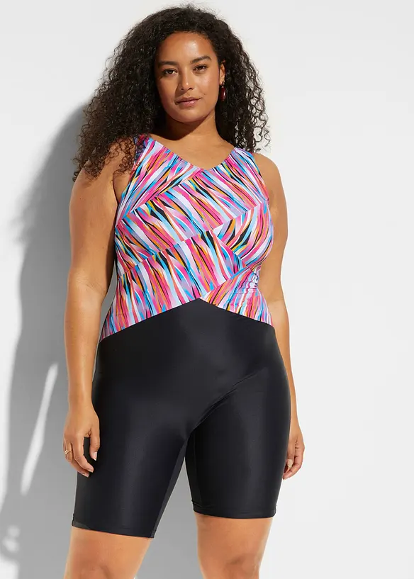 Baddr&auml;kt med ben och medelh&ouml;g formande effekt, bonprix