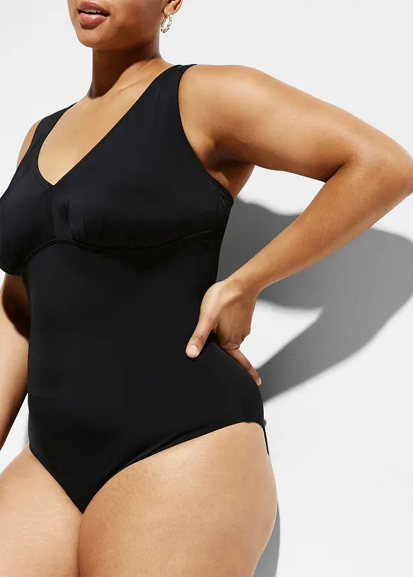 Baddr&auml;kt med kraftigt formande effekt och V-ringning, bonprix