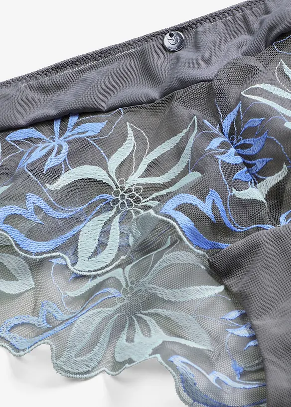 Hipstertrosa med skirt broderi, bonprix