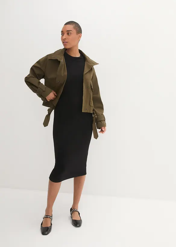 Trik&aring;kl&auml;nning med trekvarts&auml;rm, bonprix