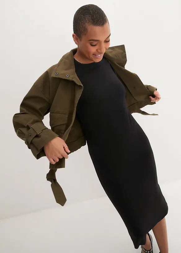 Trik&aring;kl&auml;nning med trekvarts&auml;rm, bonprix