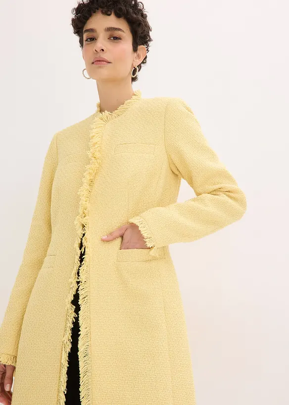 L&aring;ng boucl&eacute;kavaj, bonprix