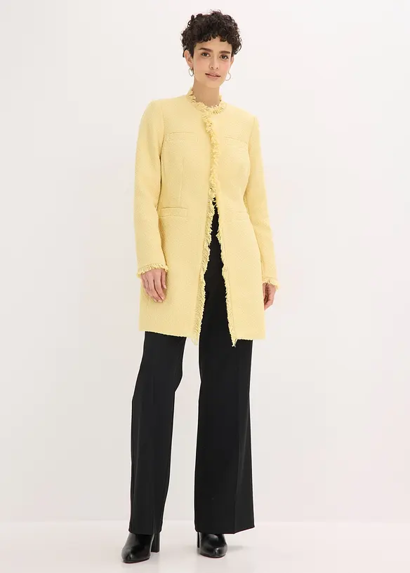 L&aring;ng boucl&eacute;kavaj, bonprix