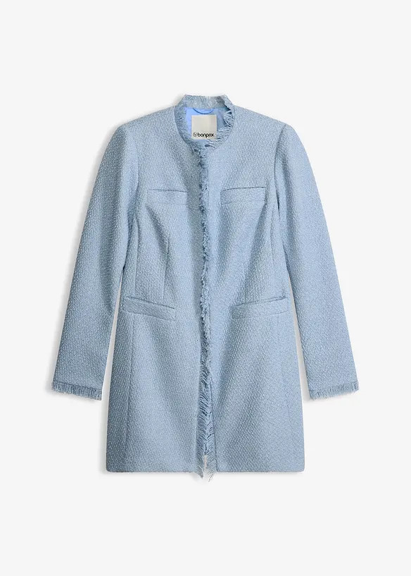 L&aring;ng boucl&eacute;kavaj, bonprix