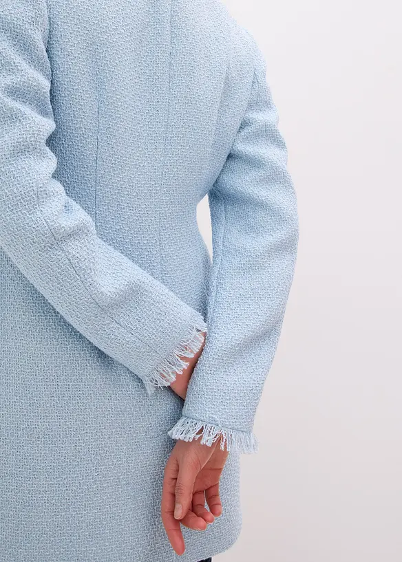 L&aring;ng boucl&eacute;kavaj, bonprix