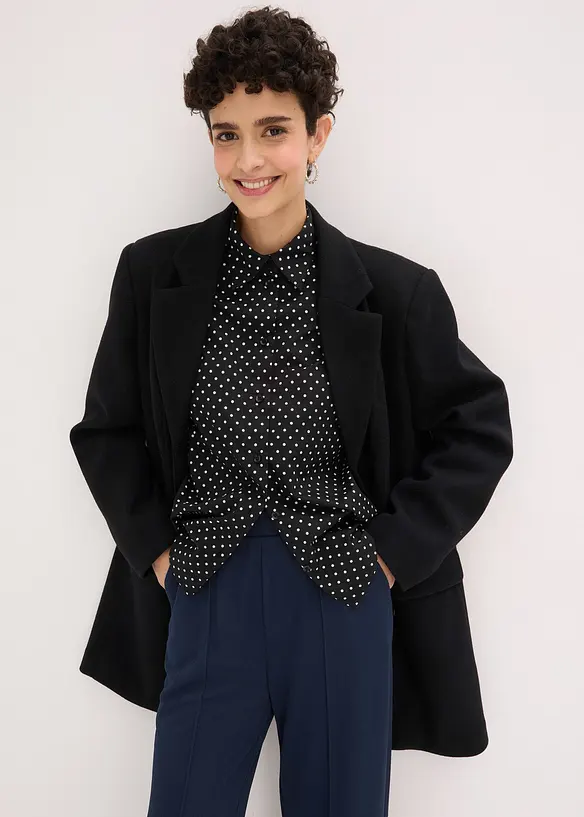 Dra p&aring;-byxa i stadig interlock, bonprix