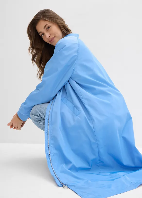 Bluskappa med stickad krage, bonprix