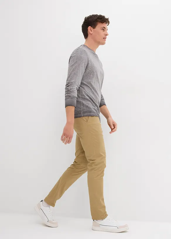 L&aring;ng&auml;rmad T-shirt i ekologisk bomull (2-pack), bonprix