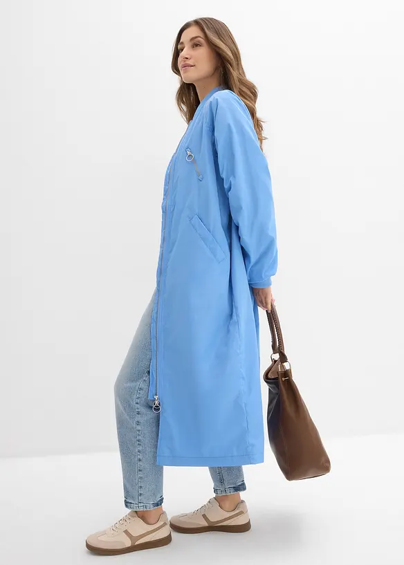 Bluskappa med stickad krage, bonprix