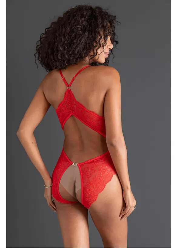 Body med &ouml;ppen gren, bonprix