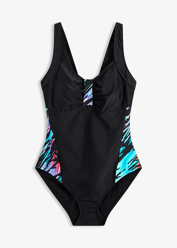 Baddr&auml;kt med medelh&ouml;g formande effekt och m&ouml;nstrade inf&auml;llningar, bonprix