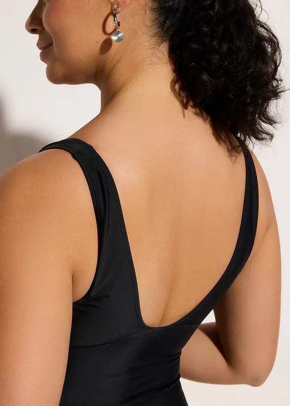 Baddr&auml;kt med medelh&ouml;g formande effekt och m&ouml;nstrade inf&auml;llningar, bonprix