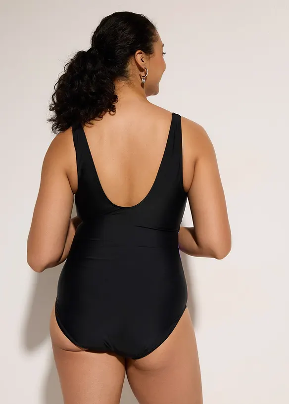 Baddr&auml;kt med medelh&ouml;g formande effekt och m&ouml;nstrade inf&auml;llningar, bonprix