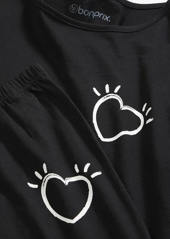 Pyjamas av mjuk bomull, bonprix
