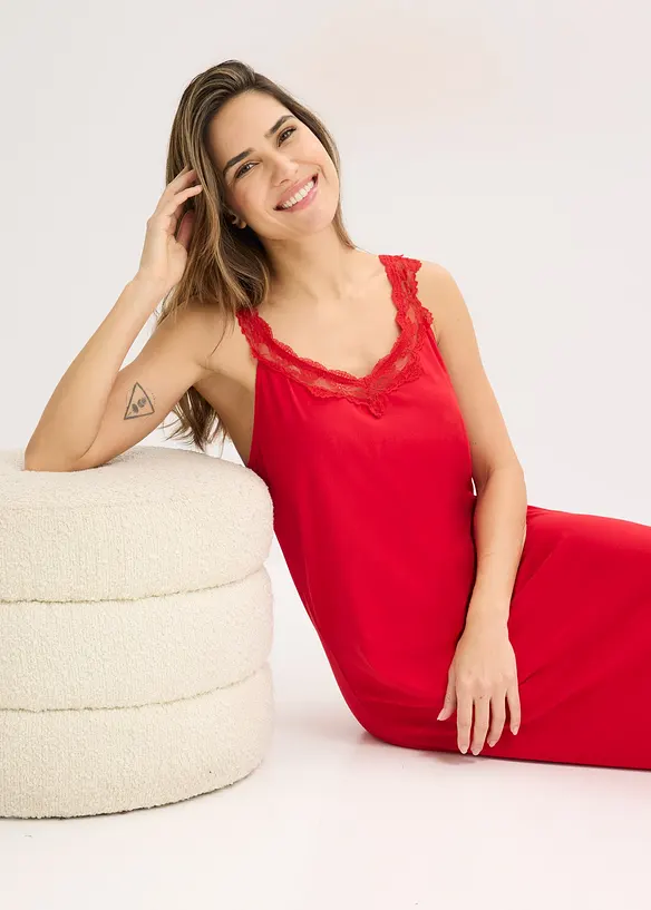 Nattlinne med spets, bonprix