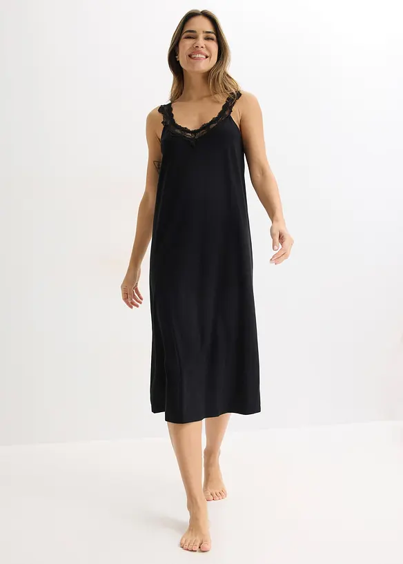 Nattlinne med spets, bonprix