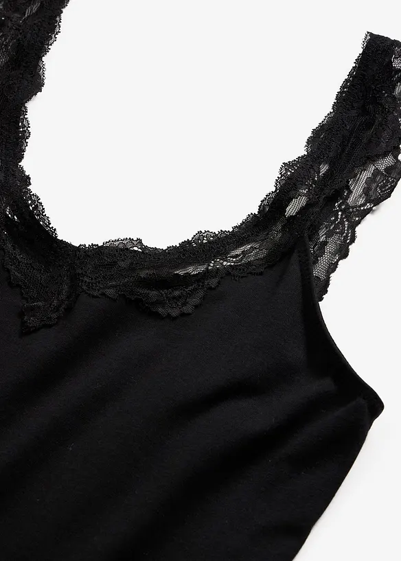 Nattlinne med spets, bonprix